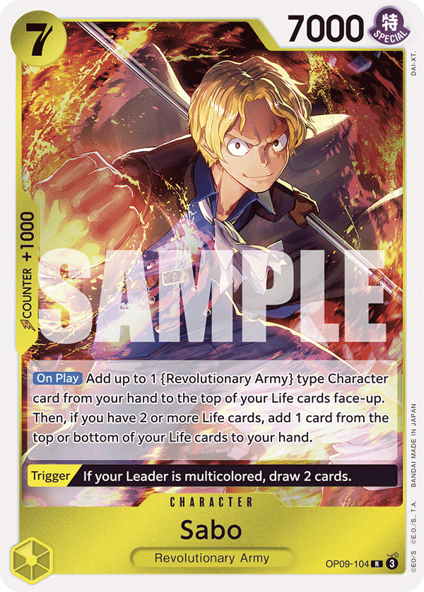 Sabo — OP09-104 OP09-104