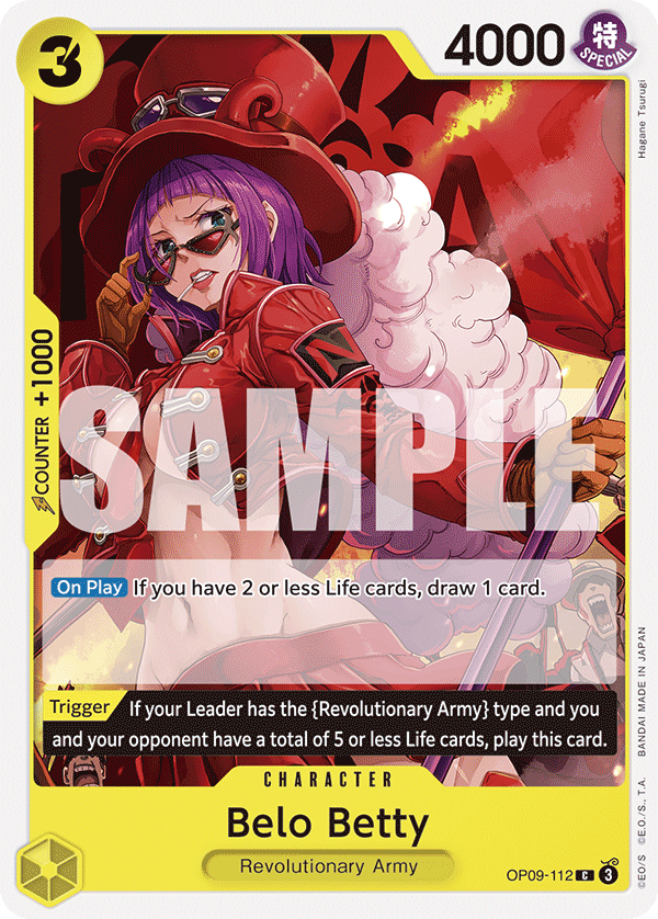Belo Betty — OP09-112 OP09-112
