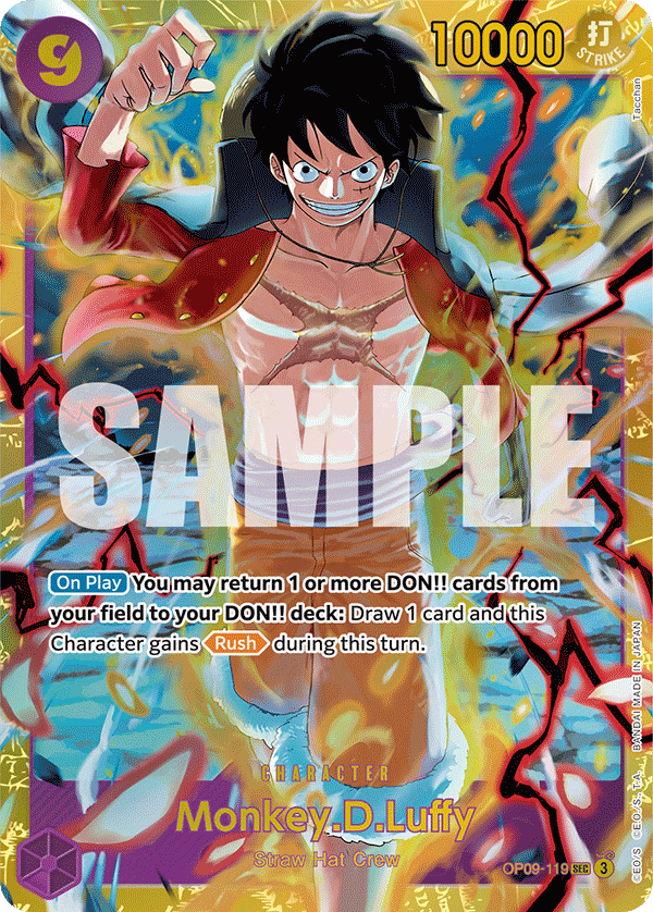 Monkey.D.Luffy — OP09-119 OP09-119