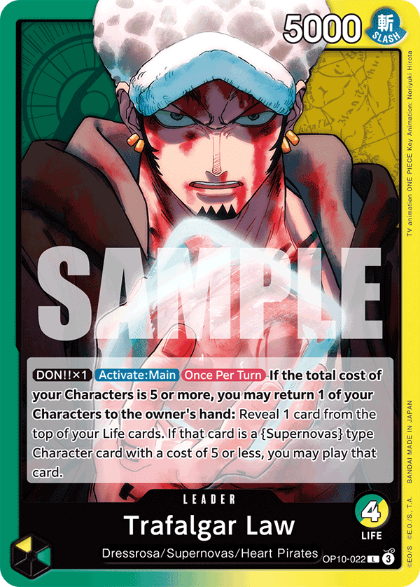 Trafalgar Law — OP10-022 OP10-022