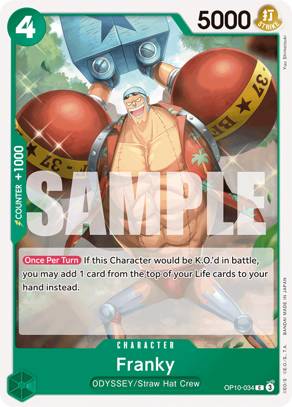 Franky — OP10-034 OP10-034