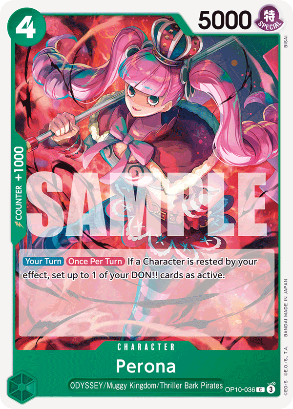Perona — OP10-036 OP10-036