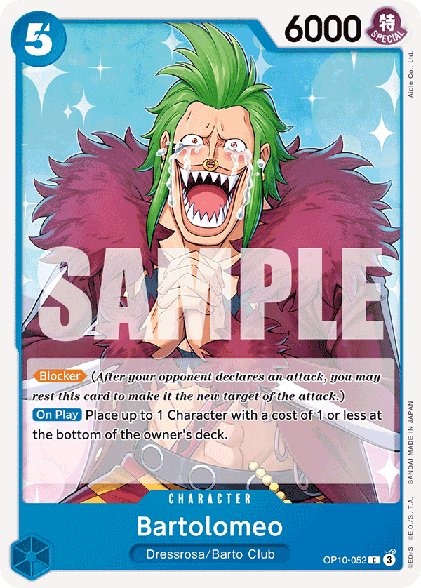 Bartolomeo — OP10-052 OP10-052