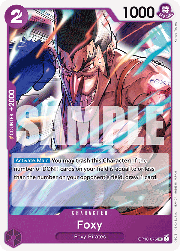 Foxy — OP10-075 OP10-075