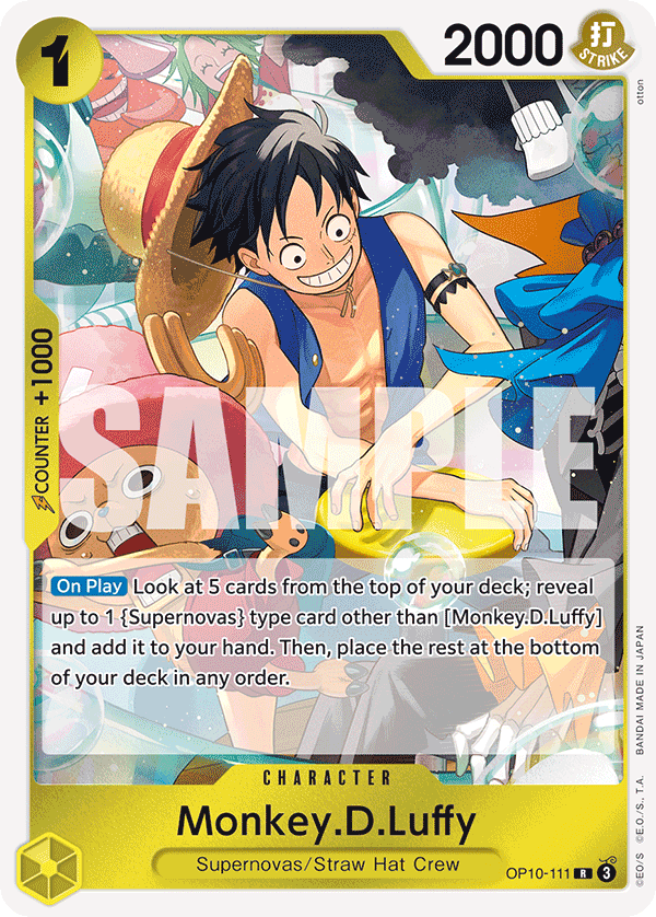 Monkey.D.Luffy — OP10-111 OP10-111