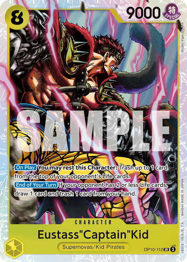 Eustass"Captain"Kid — OP10-112 OP10-112