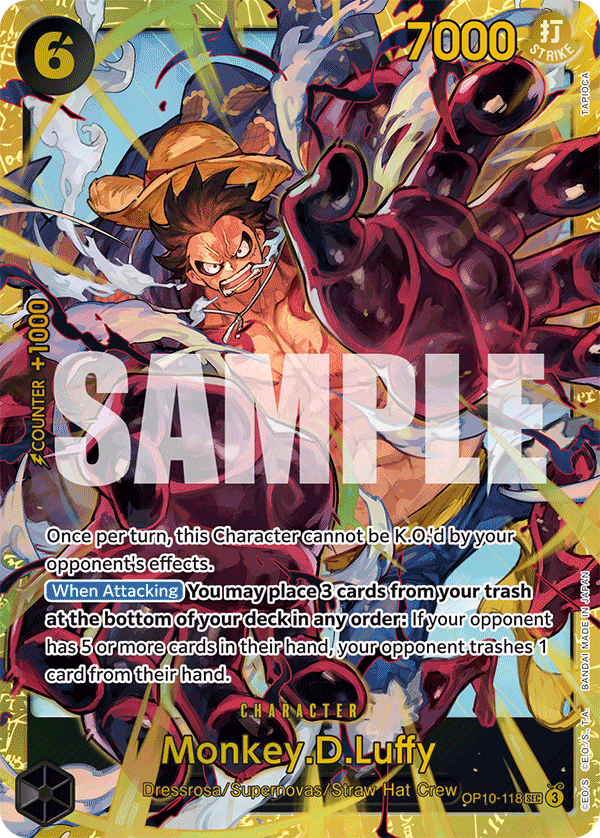 Monkey.D.Luffy — OP10-118 OP10-118
