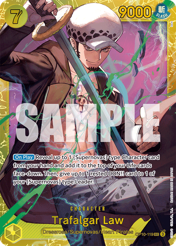 Trafalgar Law — OP10-119 OP10-119