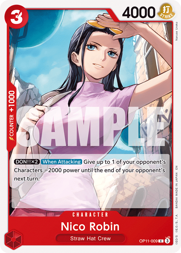 Nico Robin — OP11-009 OP11-009