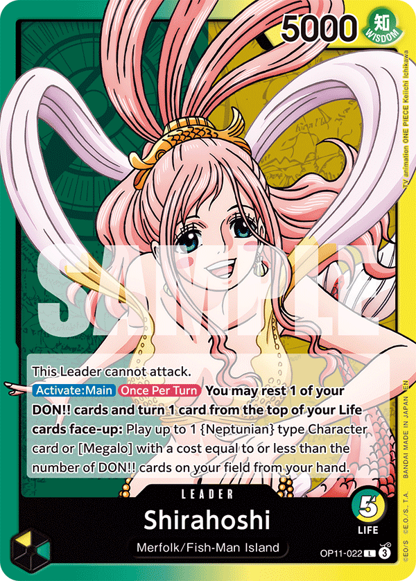Shirahoshi — OP11-022 OP11-022