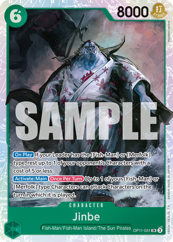 Jinbe — OP11-031 OP11-031