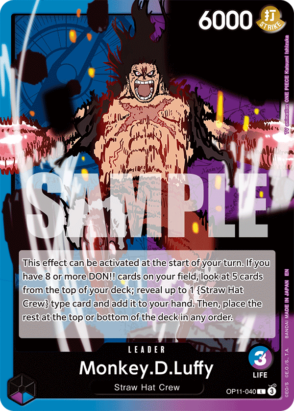 Monkey.D.Luffy — OP11-040 OP11-040