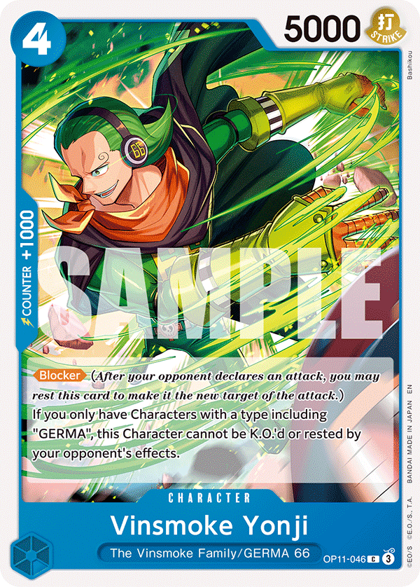 Vinsmoke Yonji — OP11-046 OP11-046