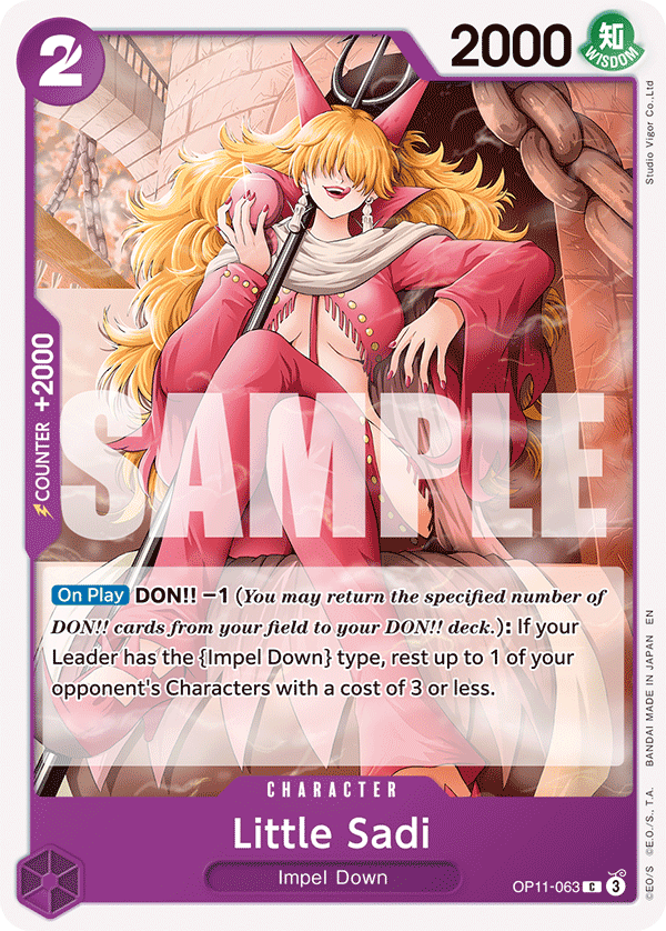 Little Sadi — OP11-063 OP11-063