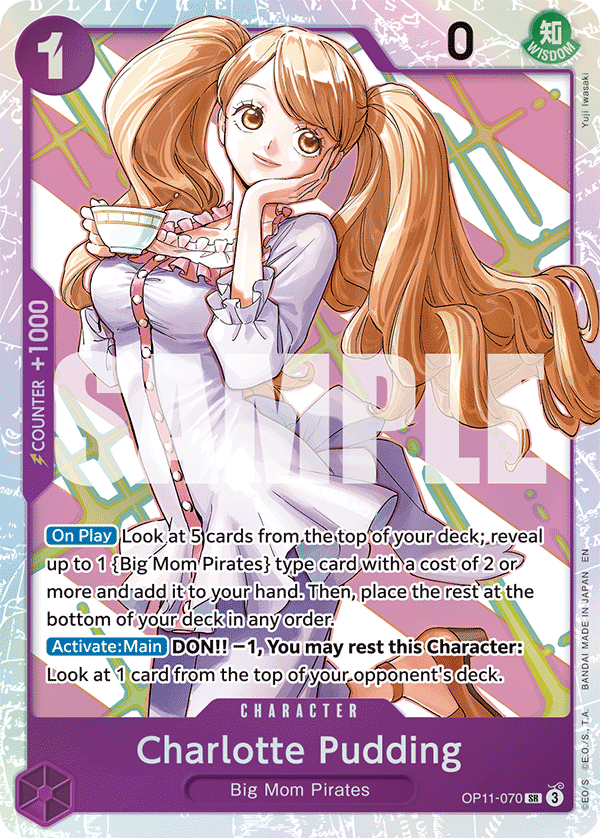 Charlotte Pudding — OP11-070 OP11-070