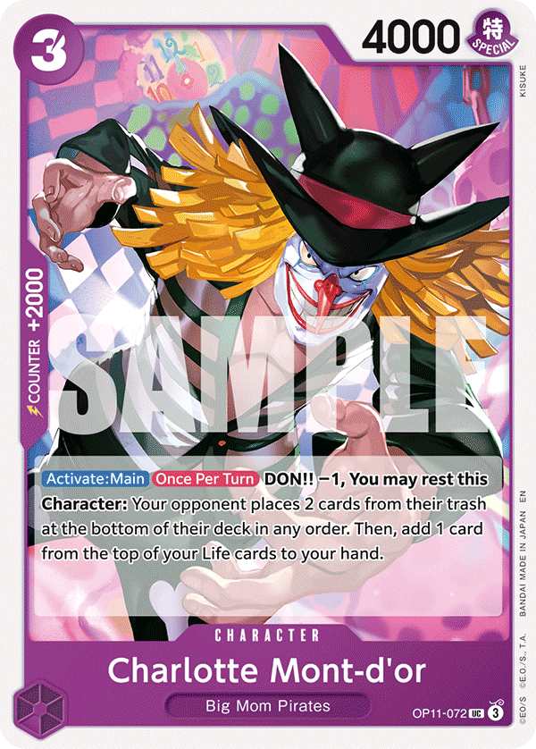 Charlotte Mont-d'or — OP11-072 OP11-072