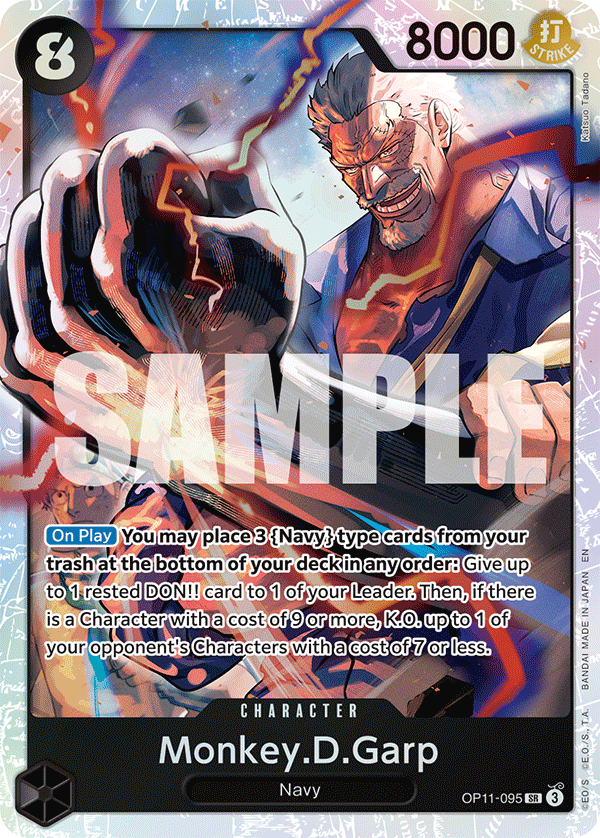 Monkey.D.Garp — OP11-095 OP11-095