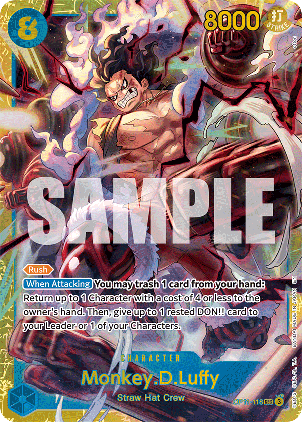 Monkey.D.Luffy — OP11-118 OP11-118