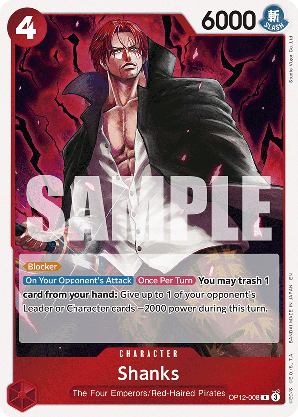 Shanks — OP12-008 OP12-008
