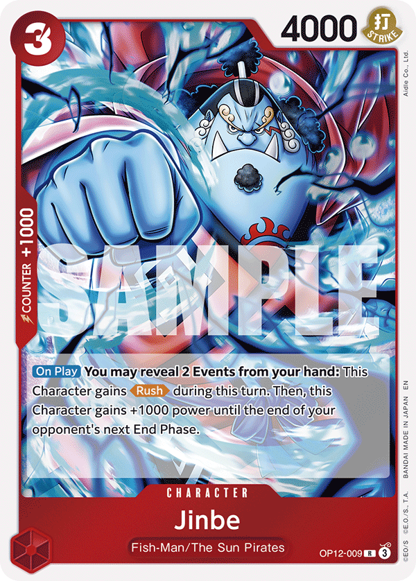 Jinbe — OP12-009 OP12-009