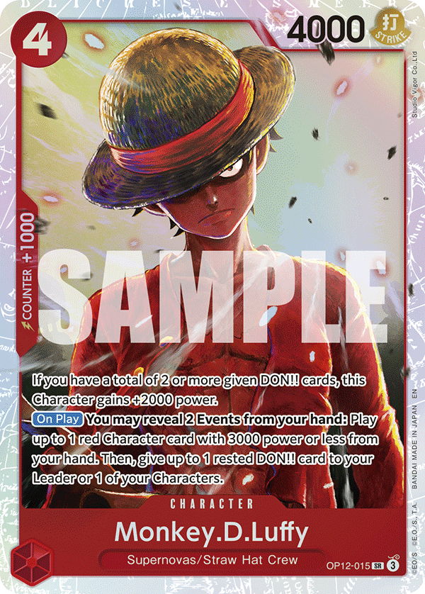 Monkey.D.Luffy — OP12-015 OP12-015