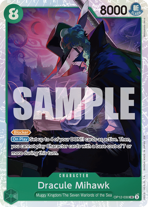 Dracule Mihawk — OP12-030 OP12-030