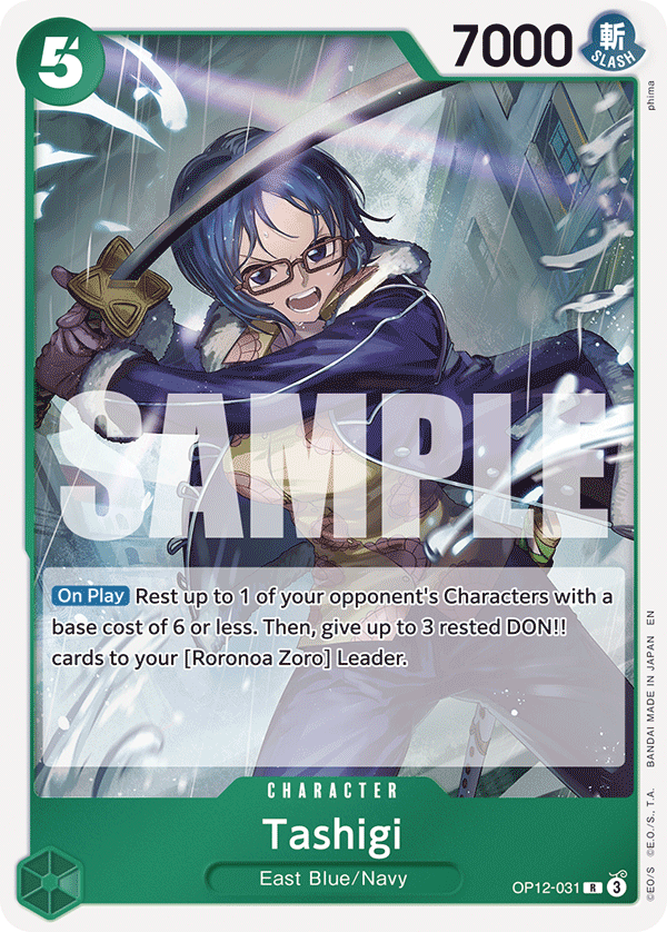 Tashigi — OP12-031 OP12-031