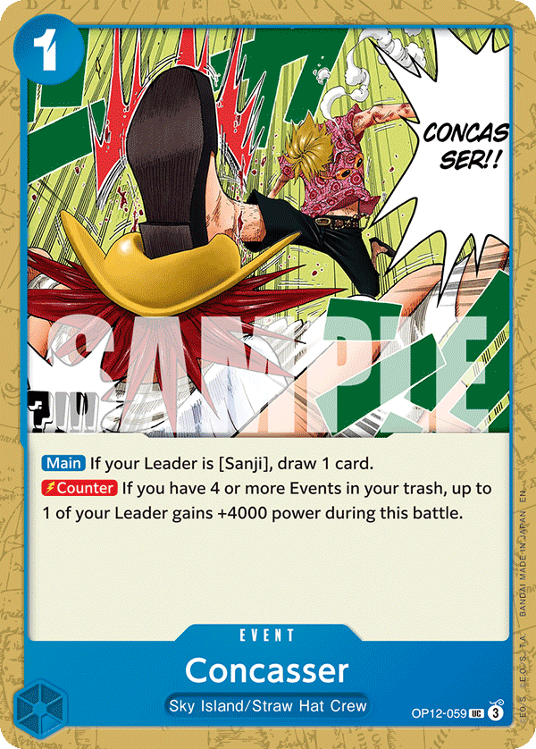 Concasser — OP12-059 OP12-059