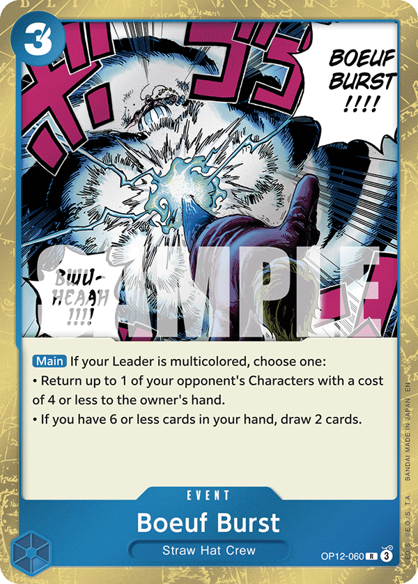 Boeuf Burst — OP12-060 OP12-060