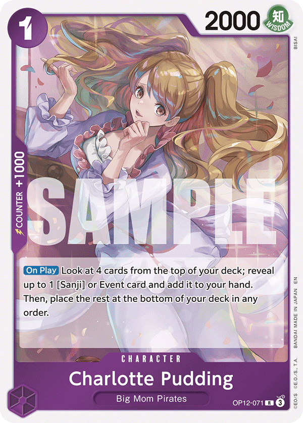 Charlotte Pudding — OP12-071 OP12-071