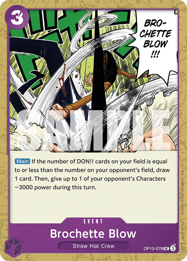 Brochette Blow — OP12-078 OP12-078