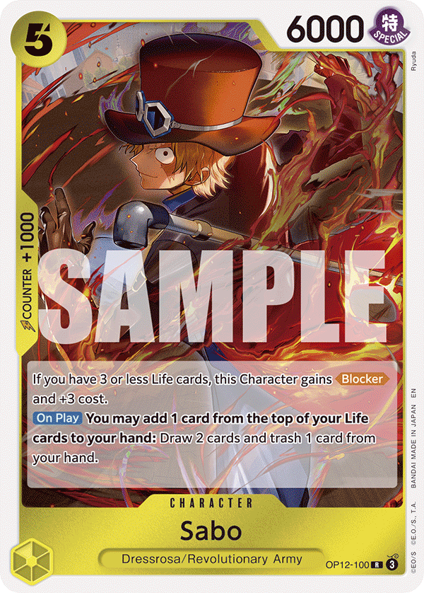 Sabo — OP12-100 OP12-100