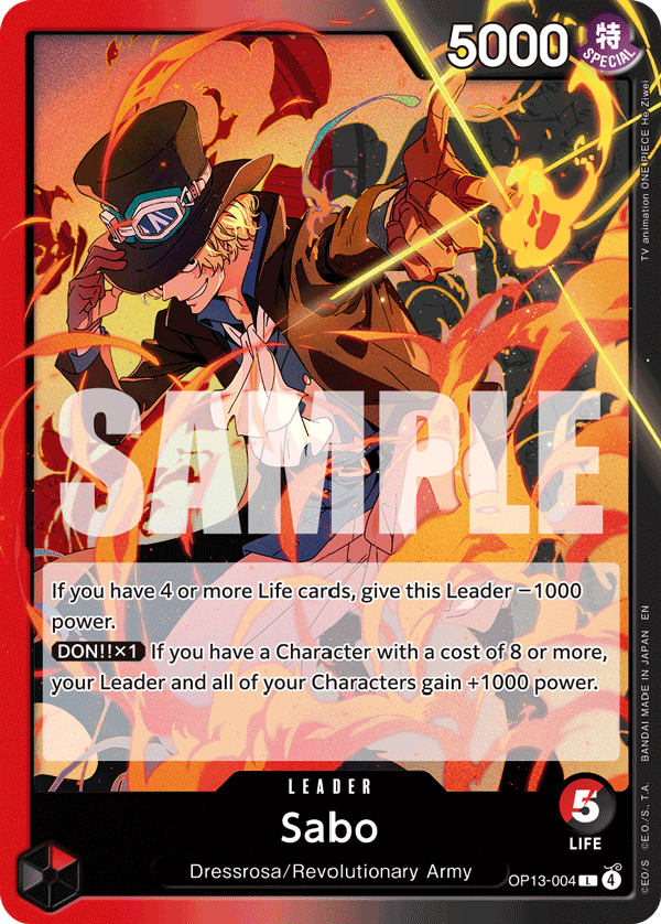 Sabo — OP13-004 OP13-004