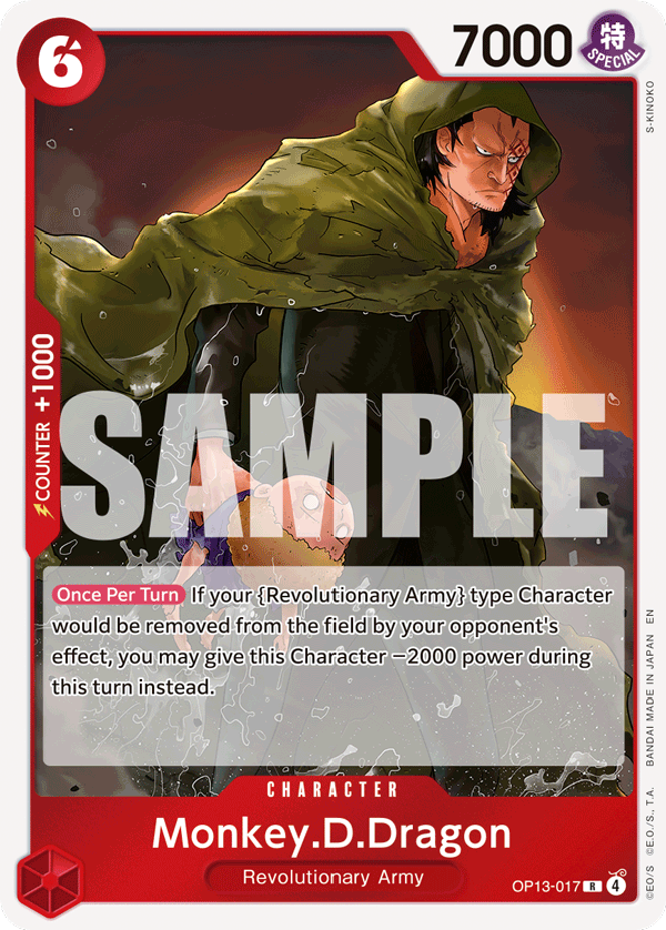Monkey.D.Dragon — OP13-017 OP13-017
