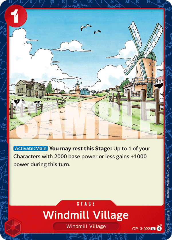 Windmill Village — OP13-022 OP13-022
