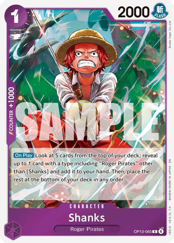 Shanks — OP13-065 OP13-065