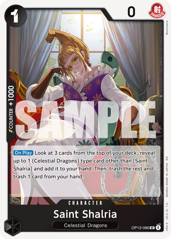 Saint Shalria — OP13-086 OP13-086
