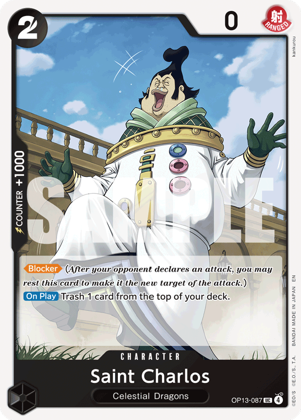 Saint Charlos — OP13-087 OP13-087