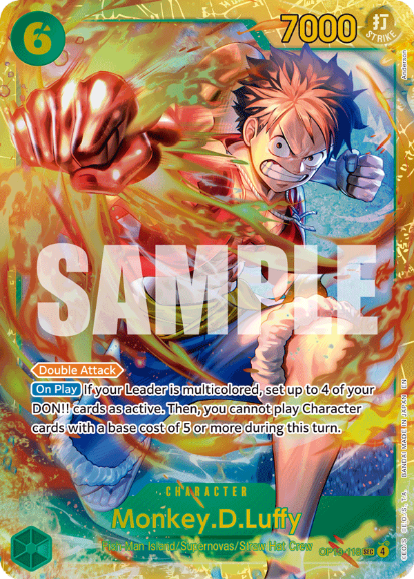 Monkey.D.Luffy — OP13-118 OP13-118