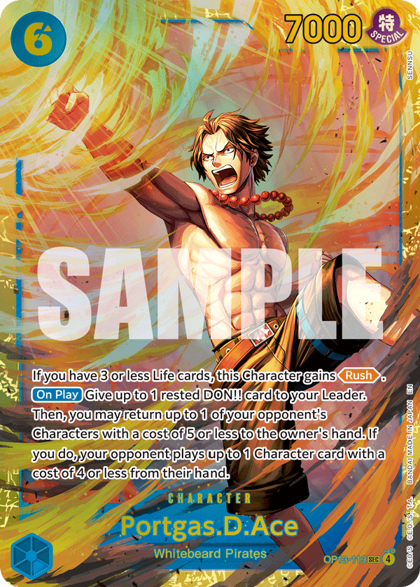 Portgas.D.Ace — OP13-119 OP13-119