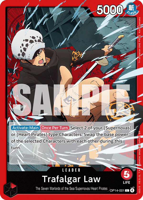 Trafalgar Law — OP14-001 OP14-001