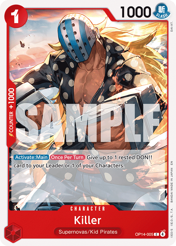 Killer — OP14-005 OP14-005