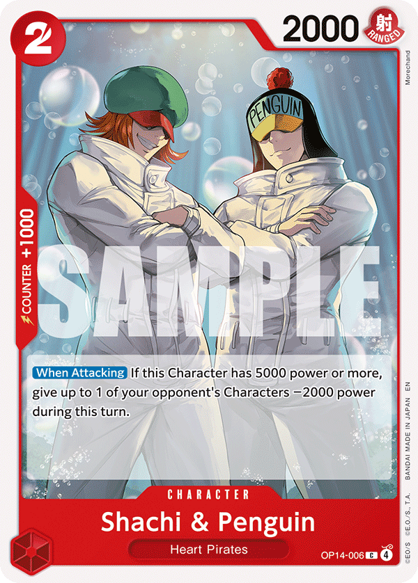 Shachi &amp; Penguin — OP14-006 OP14-006