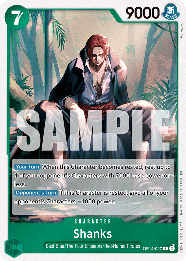 Shanks — OP14-027 OP14-027