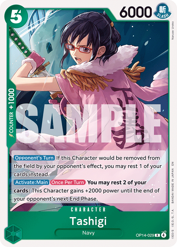 Tashigi — OP14-029 OP14-029