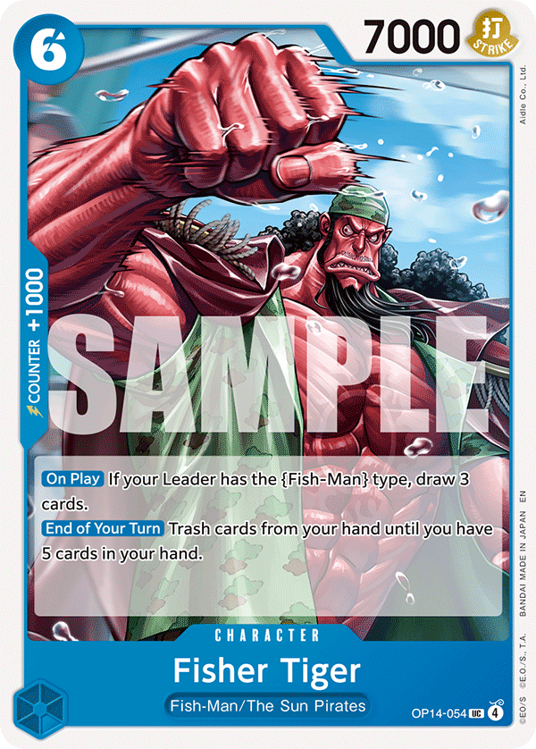Fisher Tiger — OP14-054 OP14-054