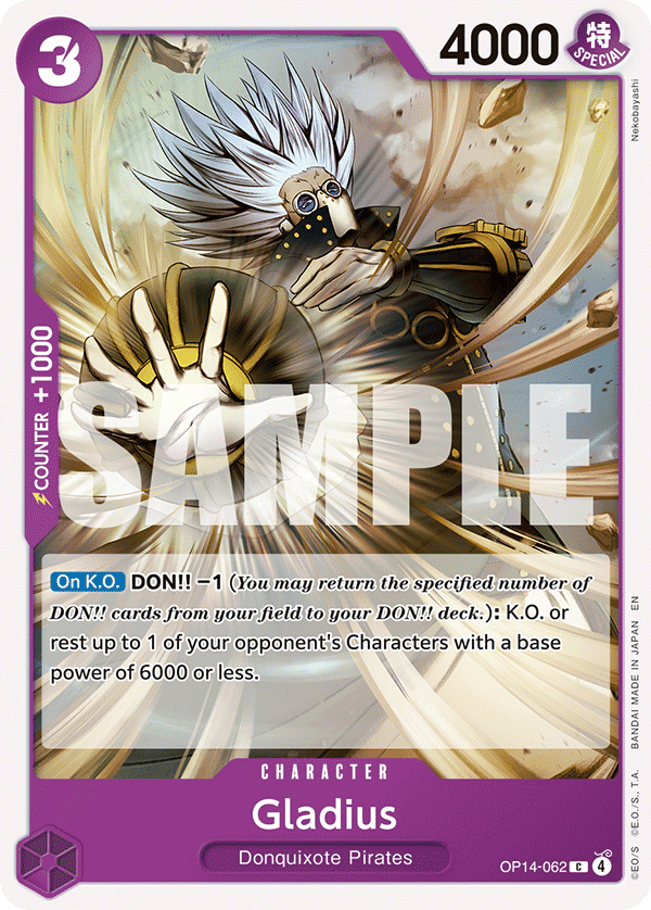 Gladius — OP14-062 OP14-062