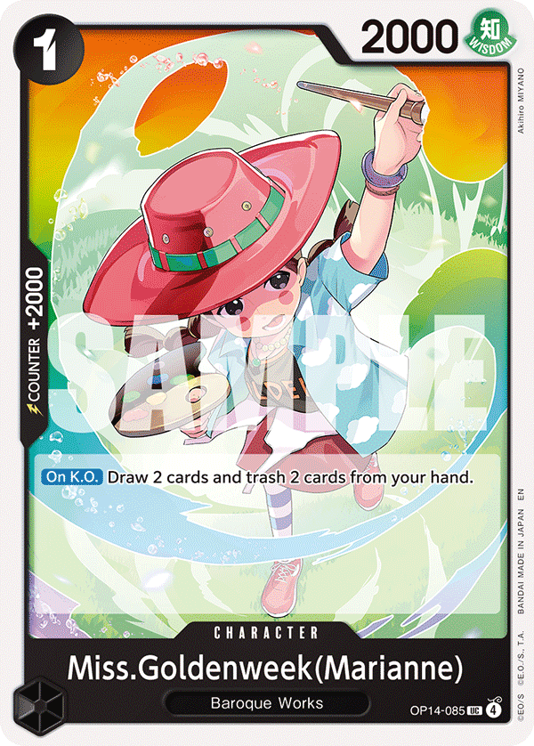 Miss.Goldenweek(Marianne) — OP14-085 OP14-085