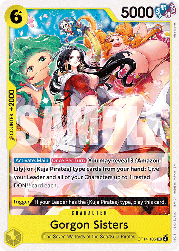 Gorgon Sisters — OP14-105 OP14-105