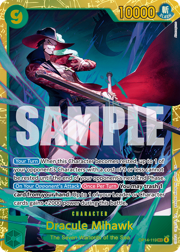 Dracule Mihawk — OP14-119 OP14-119